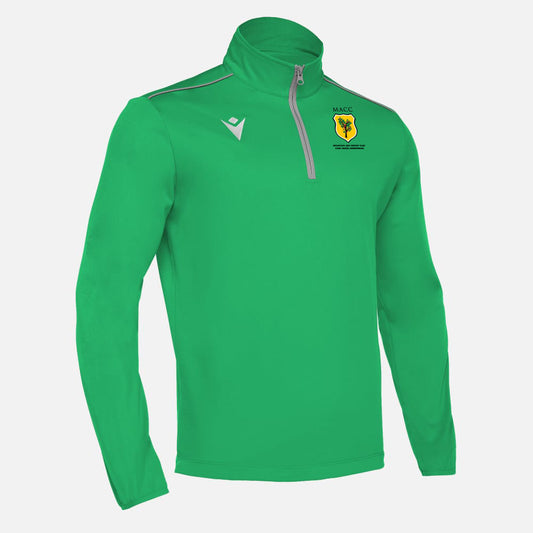 Mountain Ash Cricket Club - 1/4 Zip Top (Green)