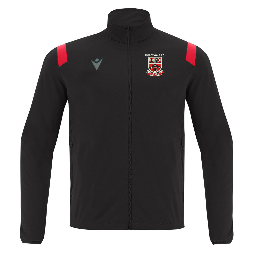 Abercynon RFC - Fujin Full Zip Top (Black/Red) Adult