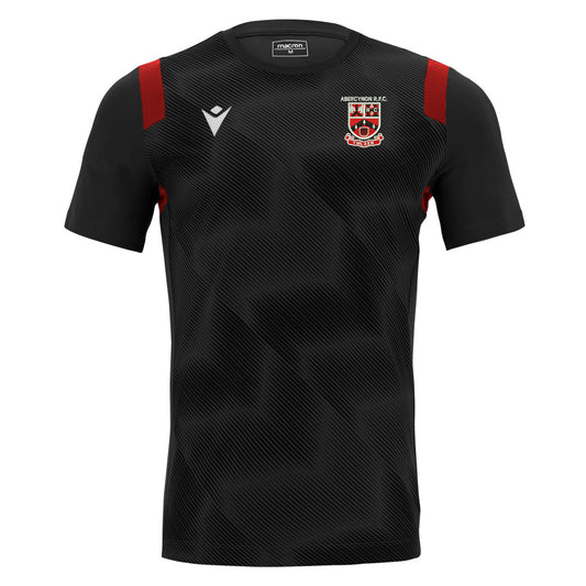 Abercynon RFC - Rodders Shirt (Black/Red) Adult