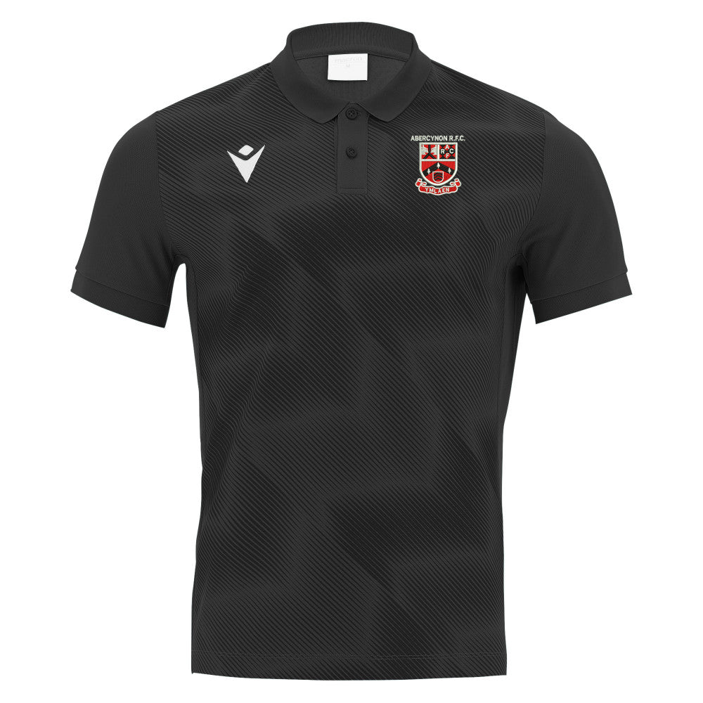 Abercynon RFC - Thavil Polo (Black) Adult