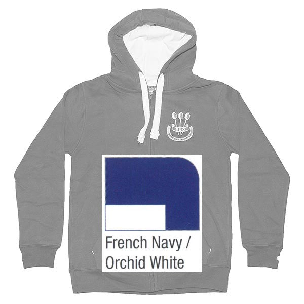 BDO Contrast Zipped Hoody