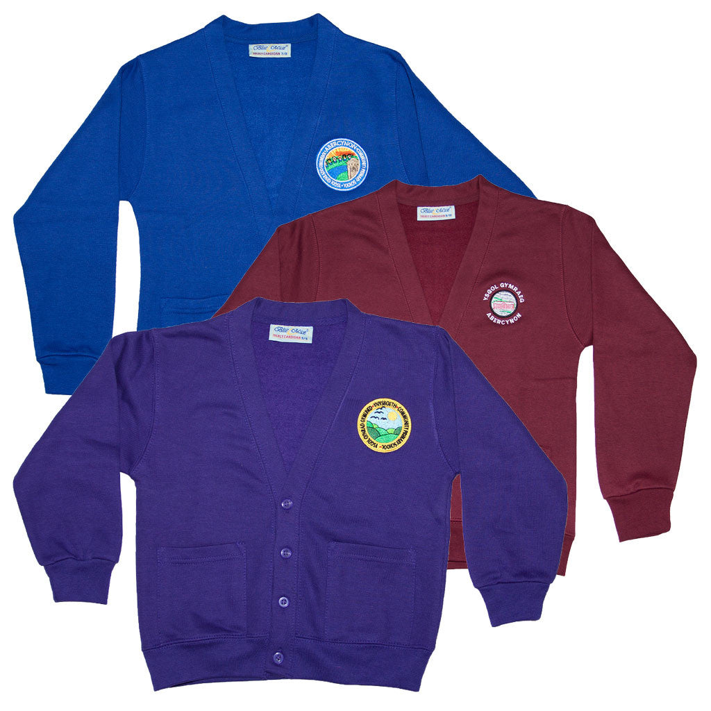 School Cardigan with Name