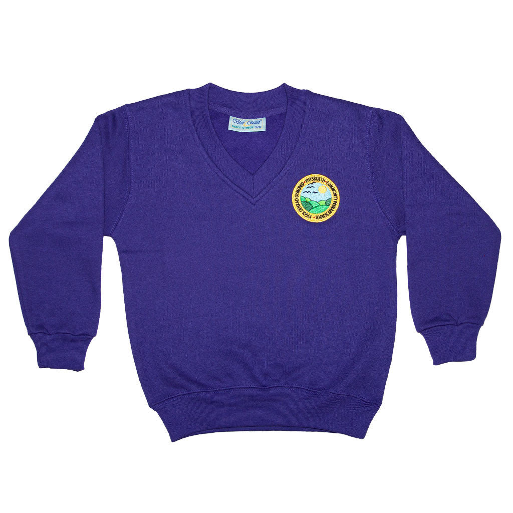 School Sweatshirt (V neck)