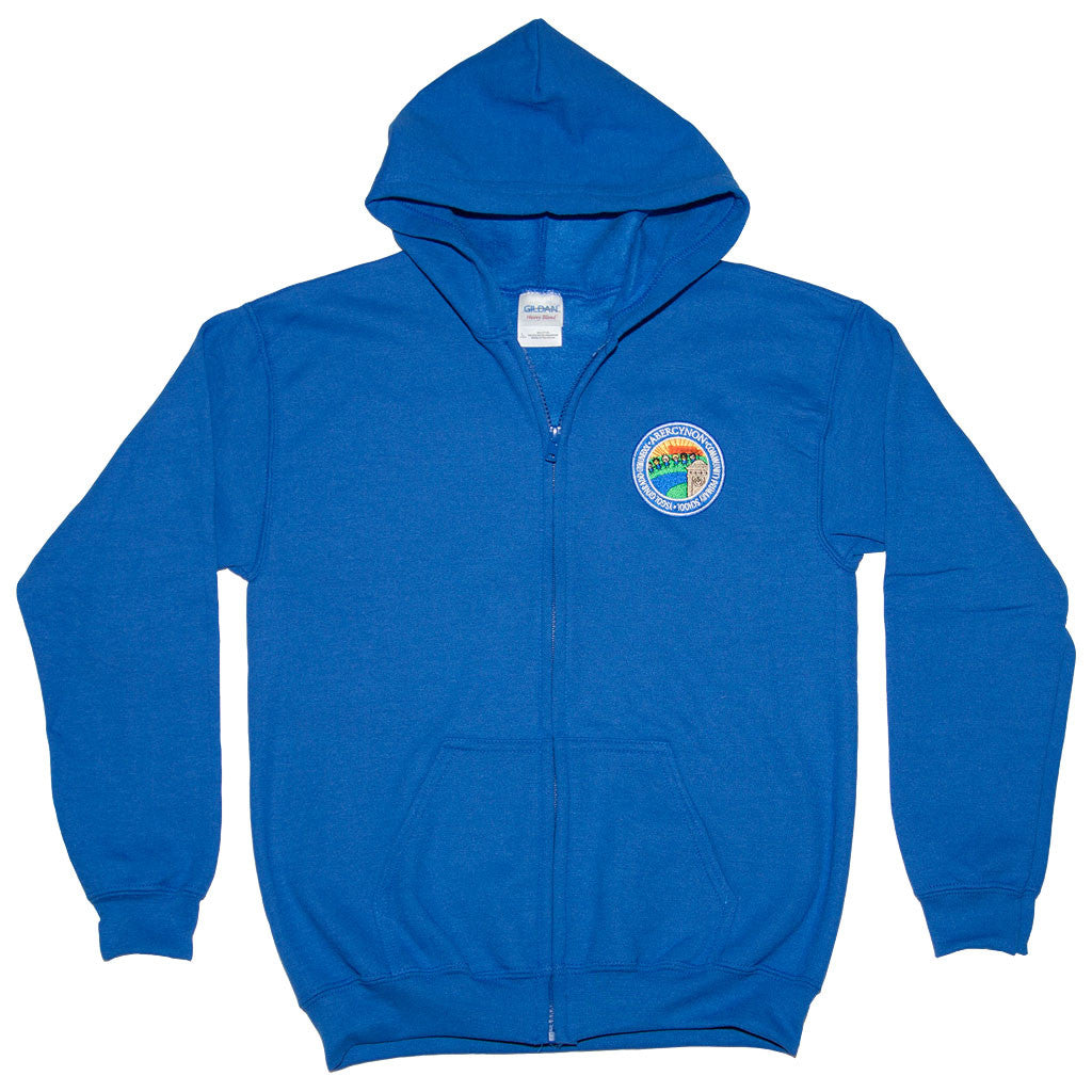 School Zipped Hoody