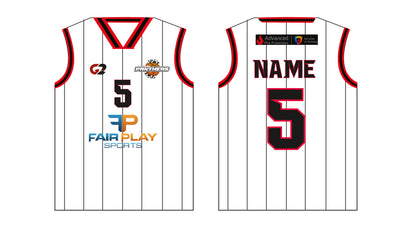 Personalised Pontypridd Panthers - Basketball Vest
