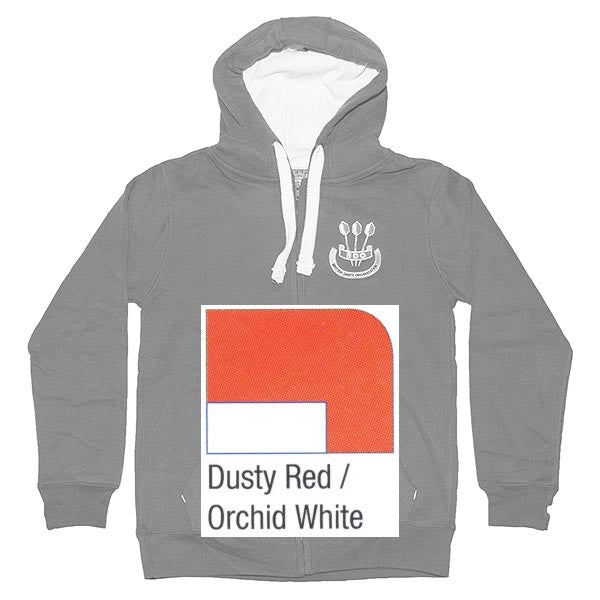 BDO Contrast Zipped Hoody